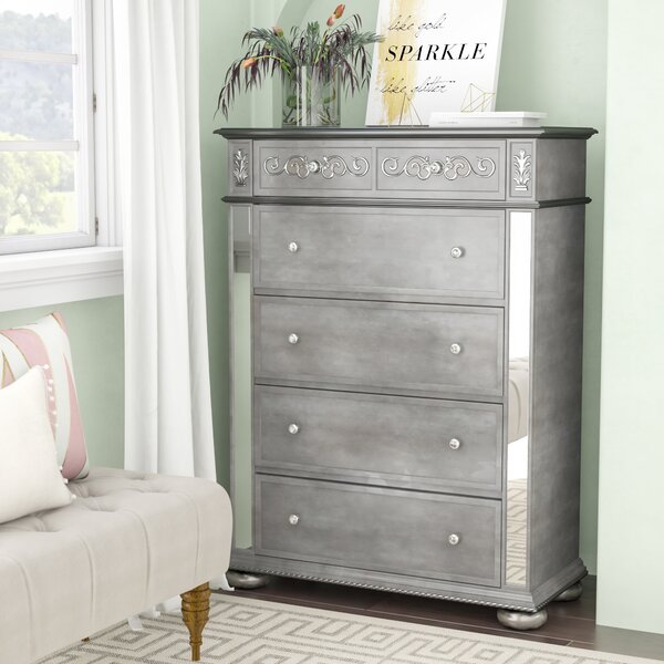 24 Inch Wide Chest Of Drawers Wayfair   Mcdermott 5 Drawer Chest 